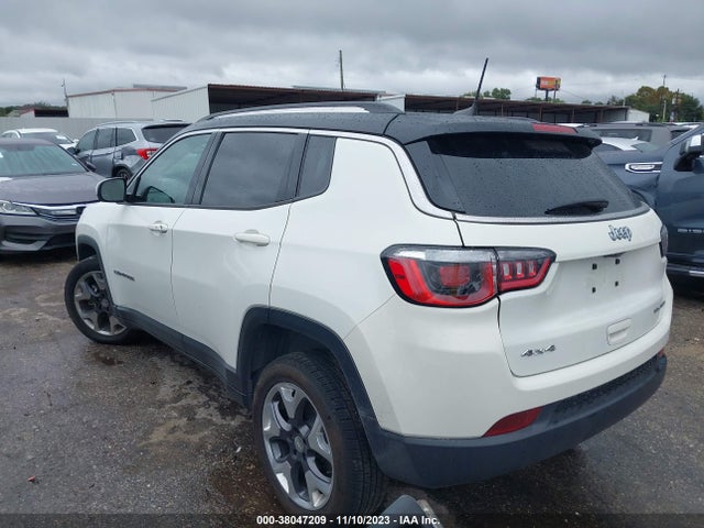 38047209 :رقم المزاد ، 3C4NJDCB0LT146459 vin ، 2020 Jeep Compass Limited 4x4 مزاد بيع