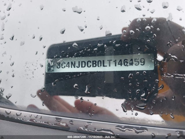38047209 :رقم المزاد ، 3C4NJDCB0LT146459 vin ، 2020 Jeep Compass Limited 4x4 مزاد بيع