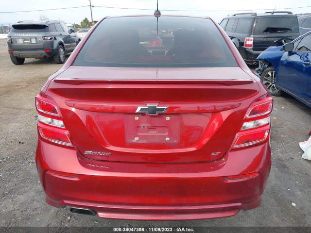 Chevrolet Sonic Lt Auto 2018 1G1JD5SG7J4110692 Image 16
