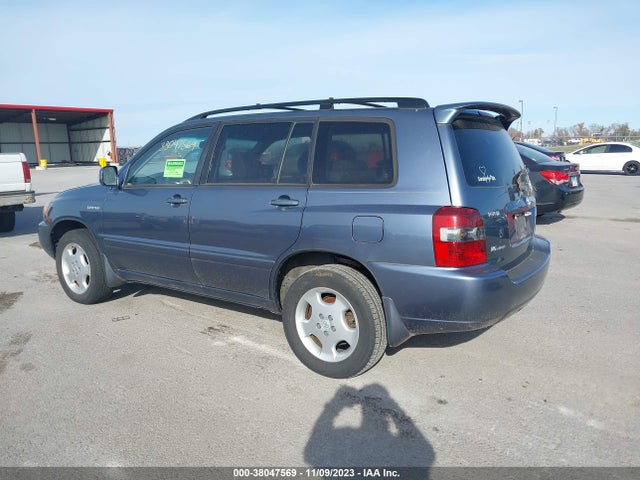 2006 TOYOTA HIGHLANDER LIMITED V6 VIN: JTEEP21AX60146527