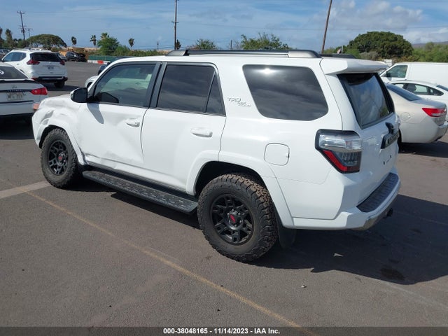 2019 TOYOTA 4RUNNER LIMITED/TRD OFF ROAD/TRD OFF ROAD PREMIUM/TRD PRO/LIMITED NIGHTSHADE/SR5/SR5 PREMIUM VIN: JTEBU5JR2K5615769