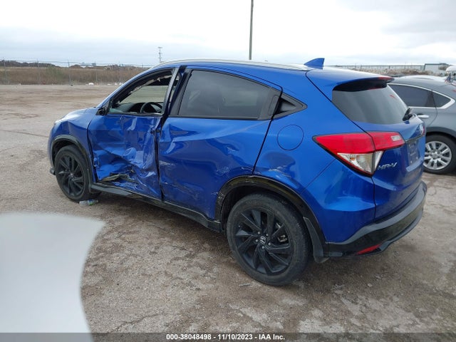 2021 HONDA HR-V 2WD SPORT VIN: 3CZRU5H10MM720689