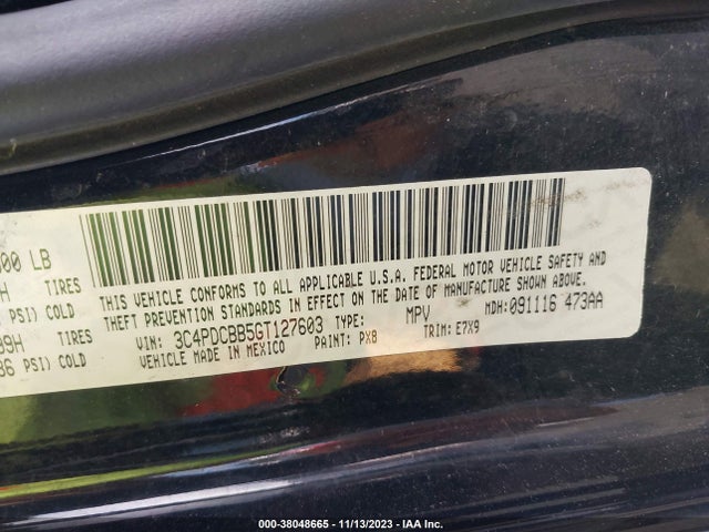 Dodge Journey Sxt 2016 3C4PDCBB5GT127603 Image 9