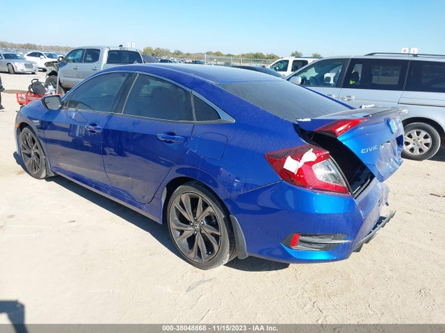 2021 HONDA CIVIC SPORT VIN: 2HGFC2F81MH516333