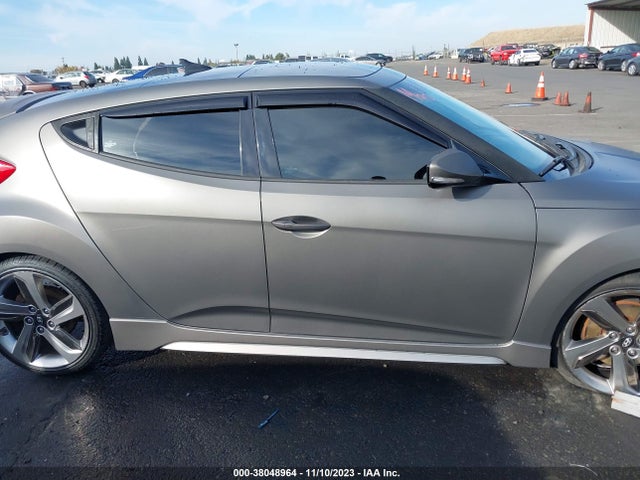 2013 HYUNDAI VELOSTER TURBO W/BLUE VIN: KMHTC6AE2DU167908
