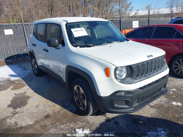 2016 JEEP RENEGADE SPORT VIN: ZACCJBAW0GPD14602