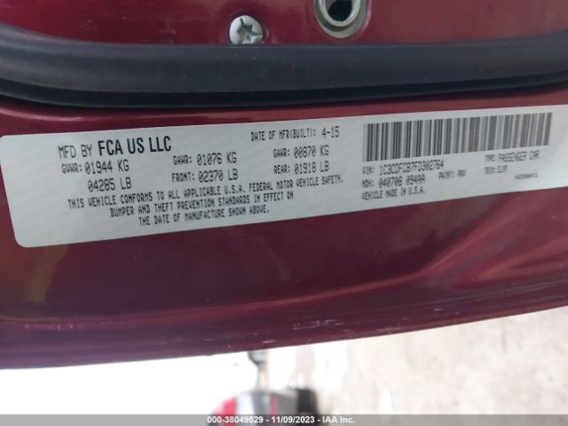 1C3CDFCB7FD302764 Dodge Dart Limited