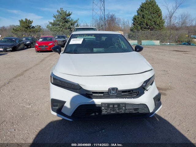 2022 HONDA CIVIC SPORT VIN: 2HGFE2F52NH595089