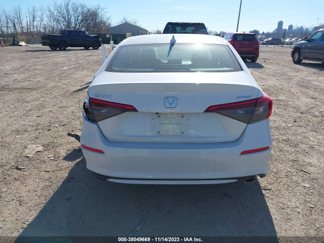 2022 HONDA CIVIC SPORT VIN: 2HGFE2F52NH595089