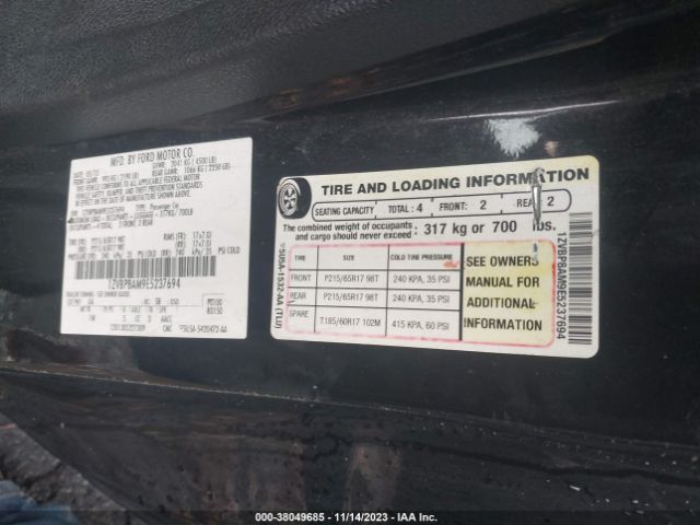 1ZVBP8AM9E5237694 Ford Mustang V6