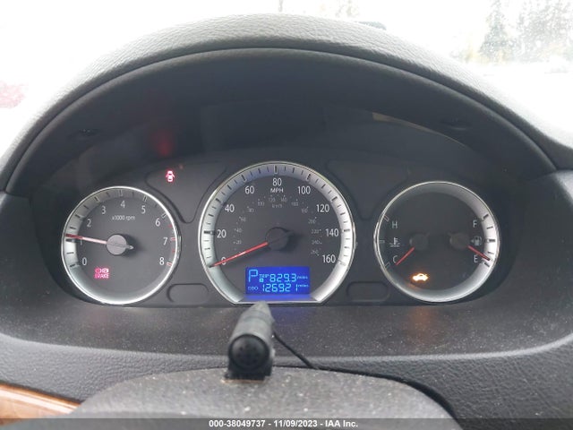 2009 HYUNDAI SONATA SE/LIMITED VIN: 5NPEU46F09H427742