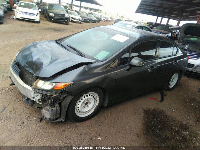 2012 HONDA CIVIC LX VIN: 19XFB2F51CE326968