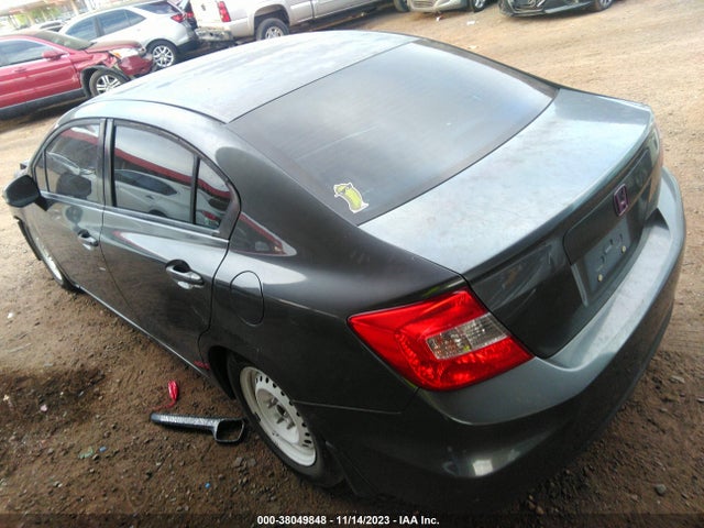 2012 HONDA CIVIC LX VIN: 19XFB2F51CE326968