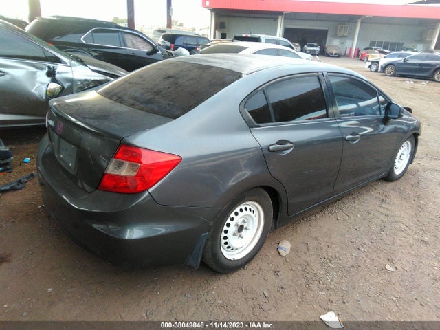2012 HONDA CIVIC LX VIN: 19XFB2F51CE326968