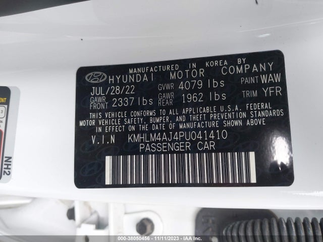 Hyundai gdi kappa 2023 KMHLM4AJ4PU041410 Image 25