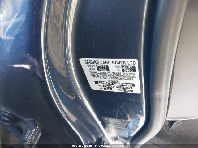 2013 JAGUAR XF SAJWA0E70D8S96806 Photo 8