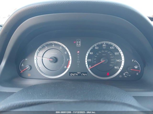 2012 HONDA ACCORD 2.4 EX VIN: 1HGCP2F77CA107555