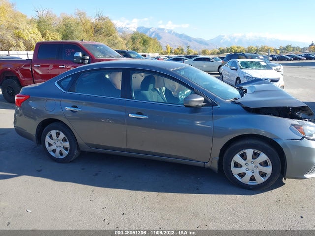 2016 NISSAN SENTRA S VIN: 3N1AB7AP5GY273764