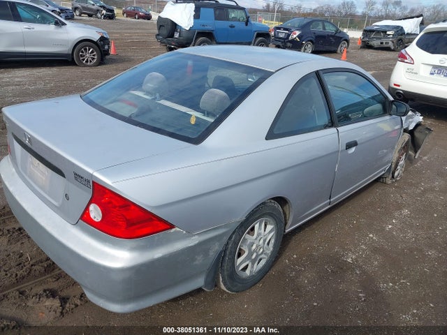 2004 HONDA CIVIC VP VIN: 1HGEM22154L009147