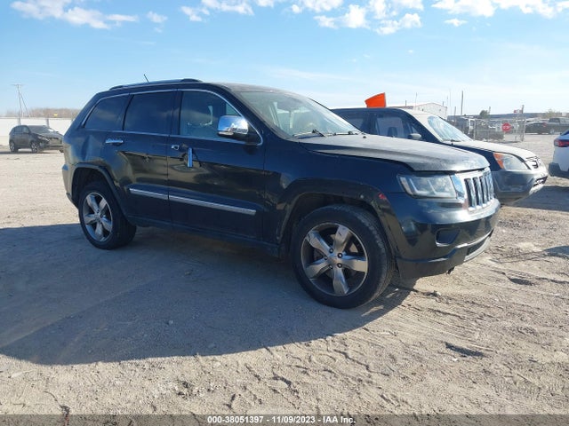 2013 JEEP GRAND CHEROKEE OVERLAND VIN: 1C4RJFCT7DC600189