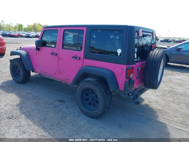 1C4BJWDGXJL814835 Jeep Wrangler Jk Unlimited Sport S 4x4