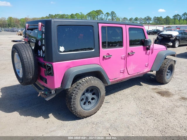 1C4BJWDGXJL814835 Jeep Wrangler Jk Unlimited Sport S 4x4