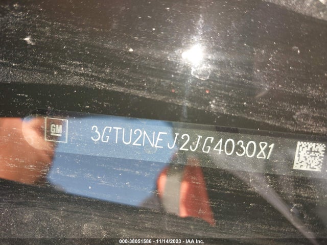GMC Sierra 1500 Slt 2018 3GTU2NEJ2JG403081 Image 9