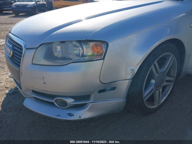 2006 AUDI A4 2.0T VIN: WAUDF78EX6A123460