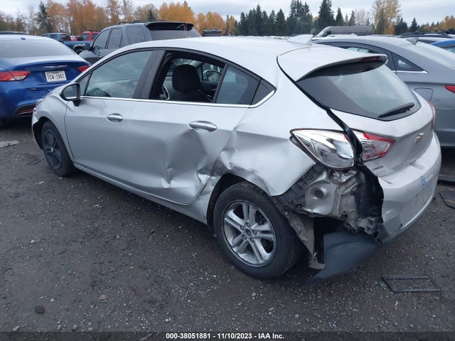 2017 CHEVROLET CRUZE LT AUTO VIN: 3G1BE6SM4HS530398