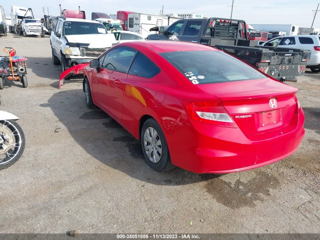 2012 HONDA CIVIC LX VIN: 2HGFG3B58CH547504