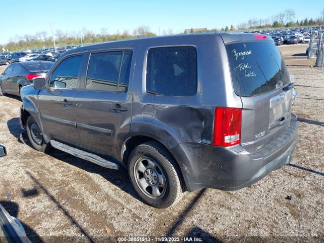 5FNYF3H27EB003429 Honda PILOT LX