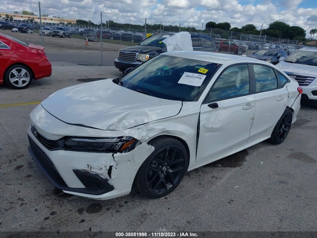 2022 HONDA CIVIC SPORT VIN: 2HGFE2F58NH515195