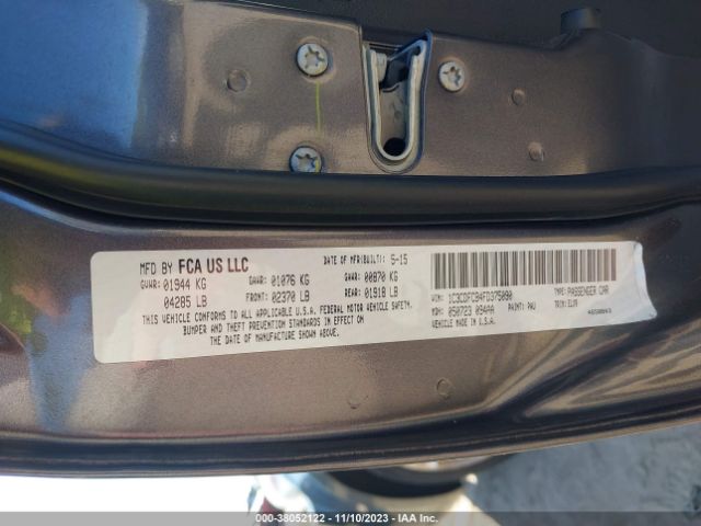 1C3CDFCB4FD375090 Dodge Dart Limited