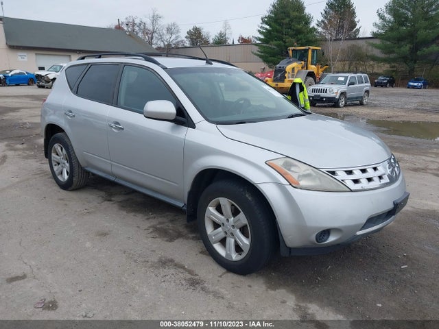 2006 NISSAN MURANO S VIN: JN8AZ08W56W540876