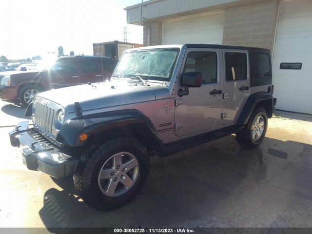 2014 JEEP WRANGLER UNLIMITED SPORT VIN: 1C4BJWDG5EL228100
