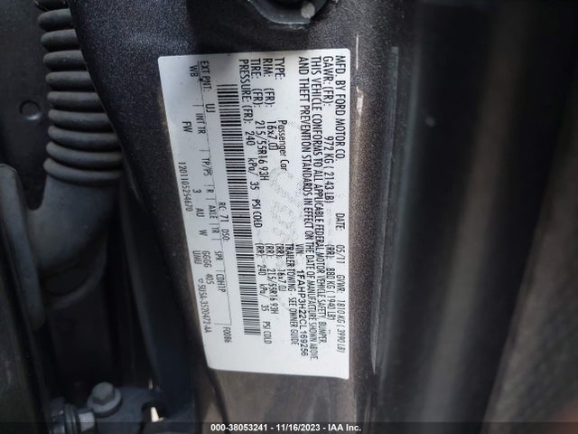2012 FORD FOCUS SEL VIN: 1FAHP3H22CL169256