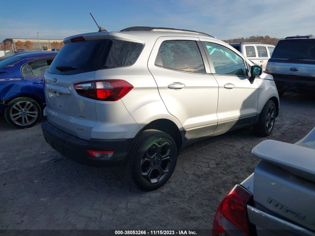 2018 FORD ECOSPORT SES VIN: MAJ6P1CL9JC205646