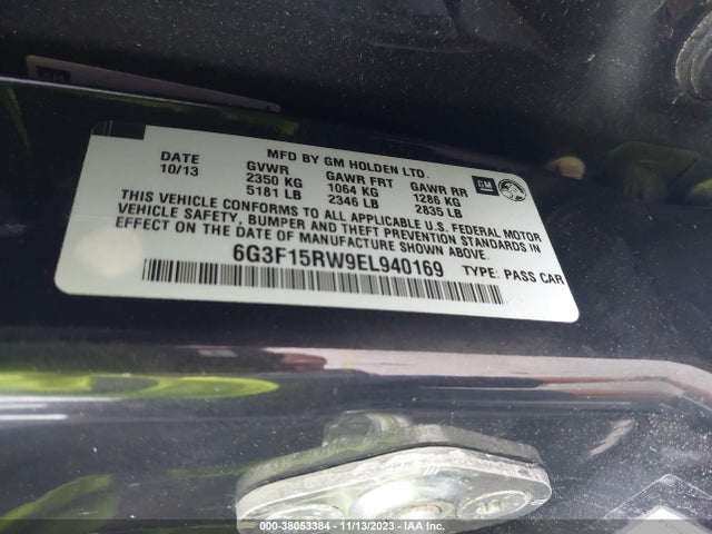 Chevrolet SS 2014 6G3F15RW9EL940169 Image 9