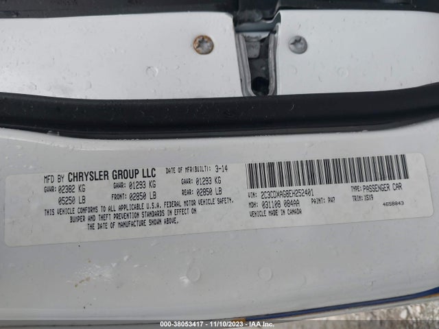 Dodge Charger Police 2014 2C3CDXAG8EH252401 Image 9
