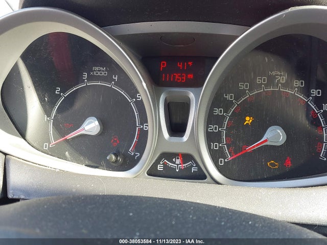 2012 FORD FIESTA SE VIN: 3FADP4BJ6CM110200