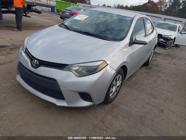 2015 TOYOTA COROLLA L VIN: 2T1BURHEXFC403516