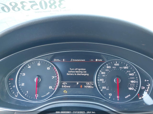 WAUGFAFC9EN077719 Audi A6 2.0t Premium