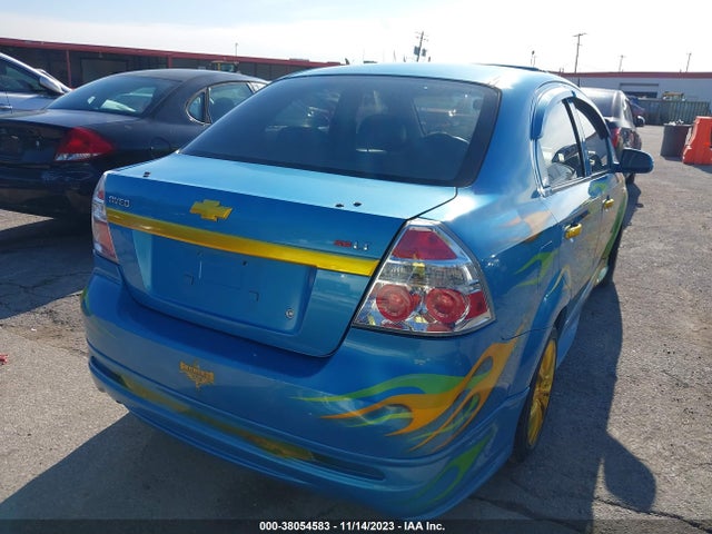2007 CHEVROLET AVEO LT VIN: KL1TG56627B145256