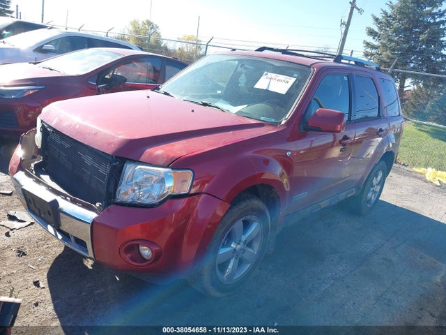 2008 FORD ESCAPE LIMITED VIN: 1FMCU94178KA82314