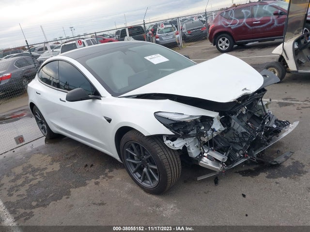 2022 TESLA MODEL 3 LONG RANGE DUAL MOTOR ALL-WHEEL DRIVE VIN: 5YJ3E1EB7NF182075