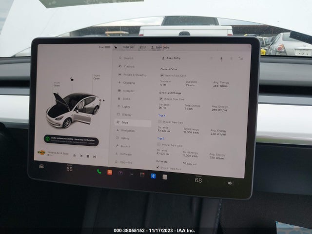 2022 TESLA MODEL 3 LONG RANGE DUAL MOTOR ALL-WHEEL DRIVE VIN: 5YJ3E1EB7NF182075