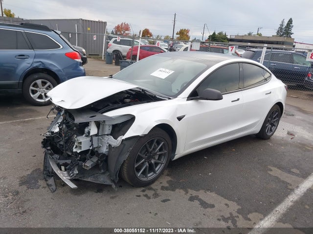 2022 TESLA MODEL 3 LONG RANGE DUAL MOTOR ALL-WHEEL DRIVE VIN: 5YJ3E1EB7NF182075