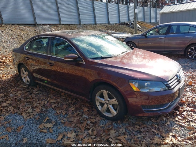 2013 VOLKSWAGEN PASSAT 2.5L SE VIN: 1VWBH7A3XDC065717