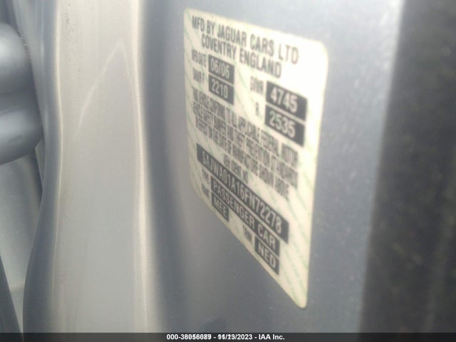 2006 JAGUAR S-TYPE SAJWA01A16FN72278 Photo 8