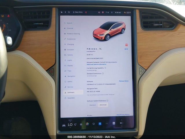 Tesla MODEL X 2021 5YJXCAE20MF311571 Image 21